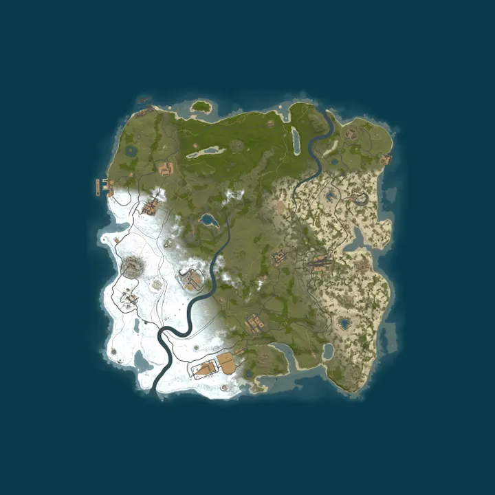 Map of Rustafied.com - US Friday
