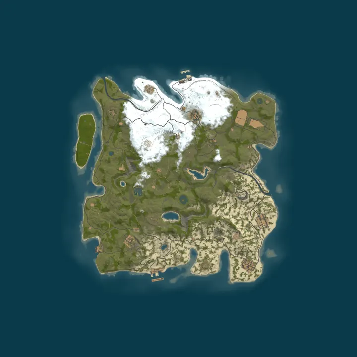 Map of JoJos Wonderland