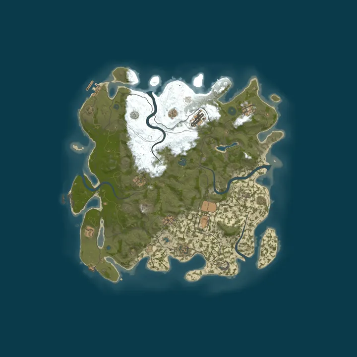 Map of JP kokuu sarver PvE