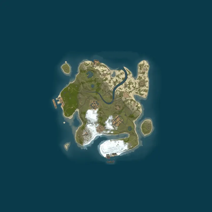 Map of [GER] SCHROTTWACHT - X2 - SOLO/DUO  - ABENDRAIDS
