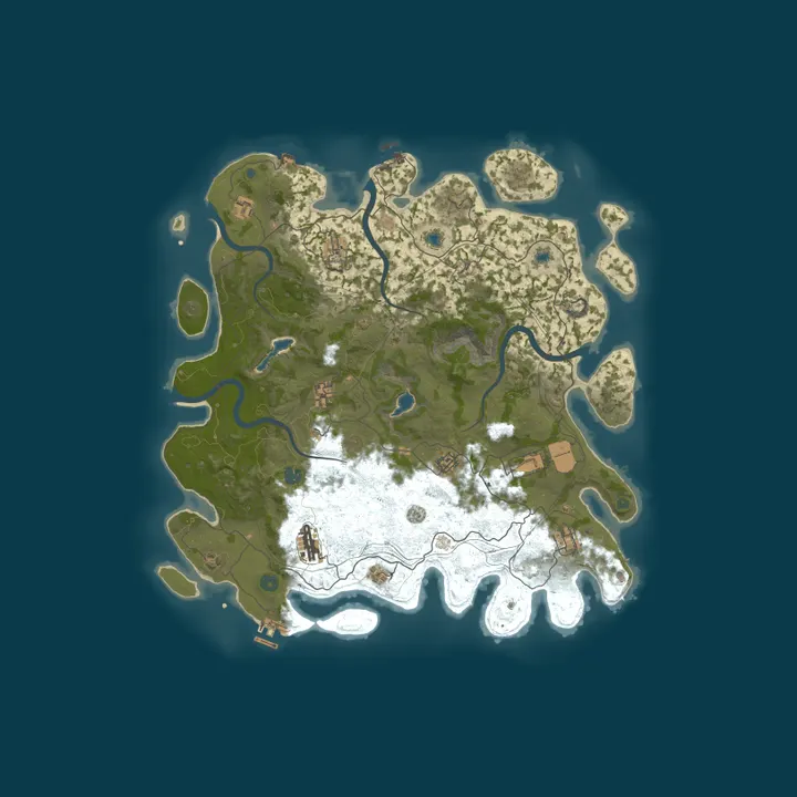 Map of GooseRust 3X | GooseHost.online