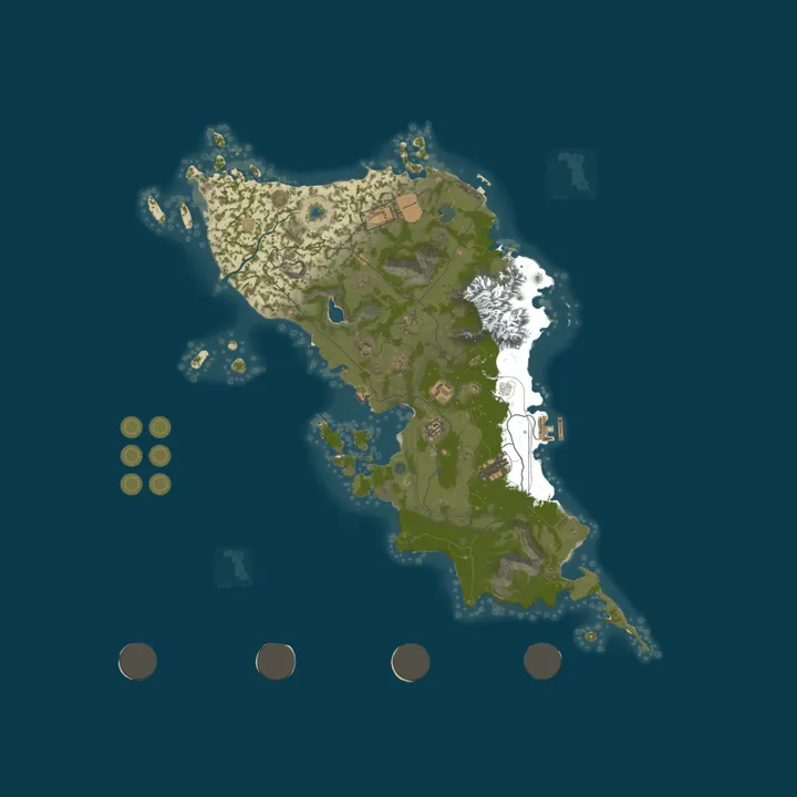 Map of Forgepoint 100x PvE | Leg Items | Mythic Weapons | Raid Base