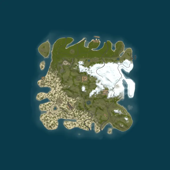 Map of [US] KILL DEVIL HILLS |RP|PVE|PVP|