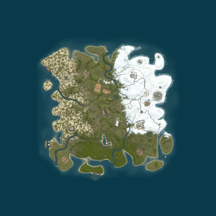 Map of BTARust.net|US|2x Weekly|50% Upkeep|QoL/Loot+|No Team Limit