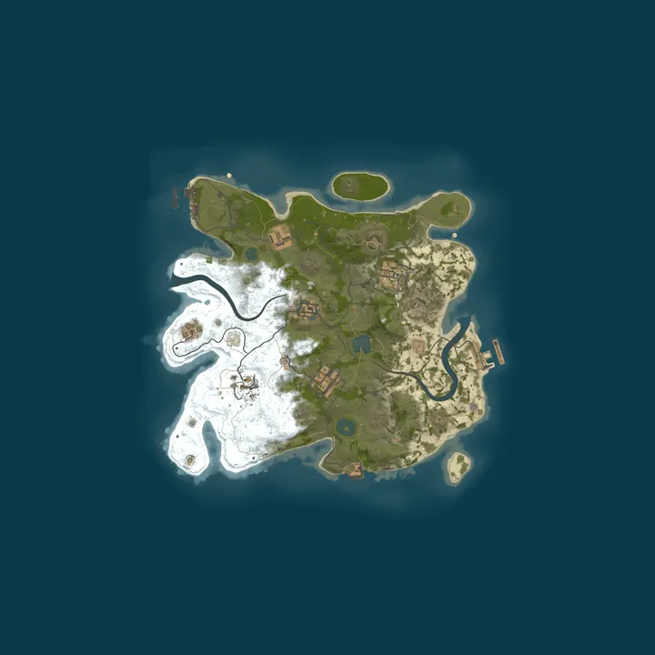Map of Salinas Rust Solo/Duo Monthly