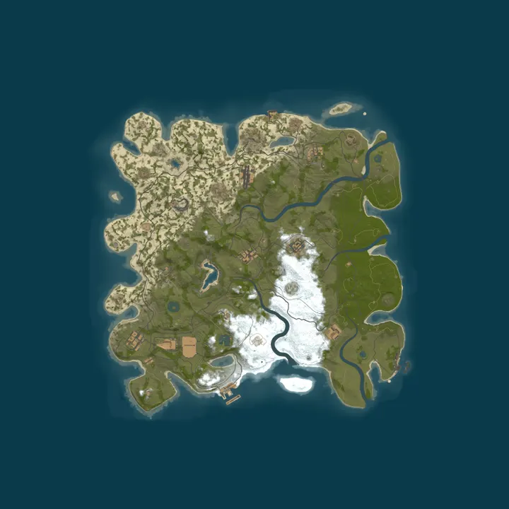 Map of 777 RUST /ДЛЯ НОВИЧКОВ /РОССИЙСКИЙ 23.10