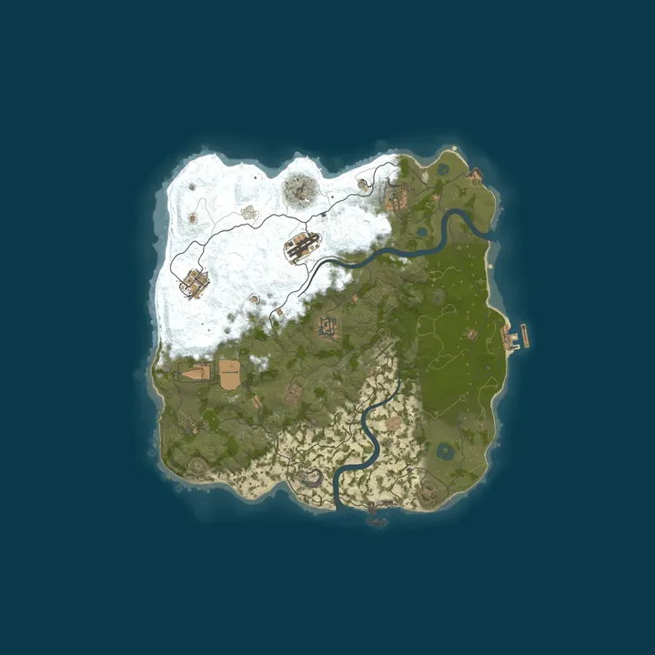 Map of STRAVOS 3x - NA Thursdays |Solo/Duo/Trio|LootX3|