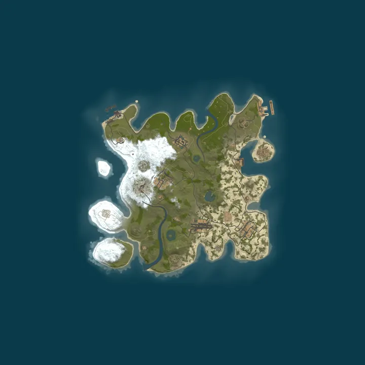 Map of ZYTeam Rust服务器