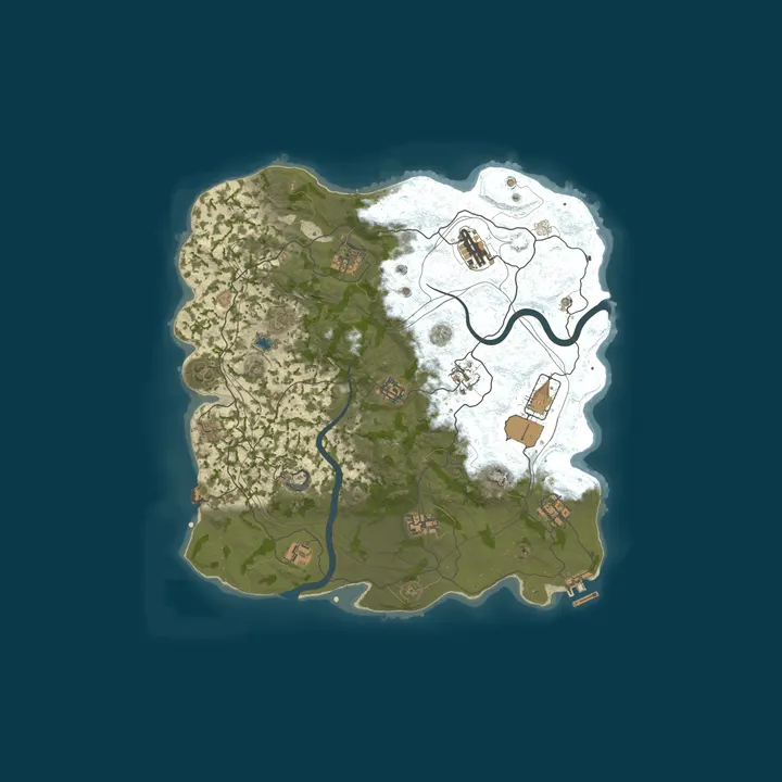 Map of WEREWOLF GAMING.CO 3x Solo/Duo|Loot x3|Share BPs|JUST WIPED