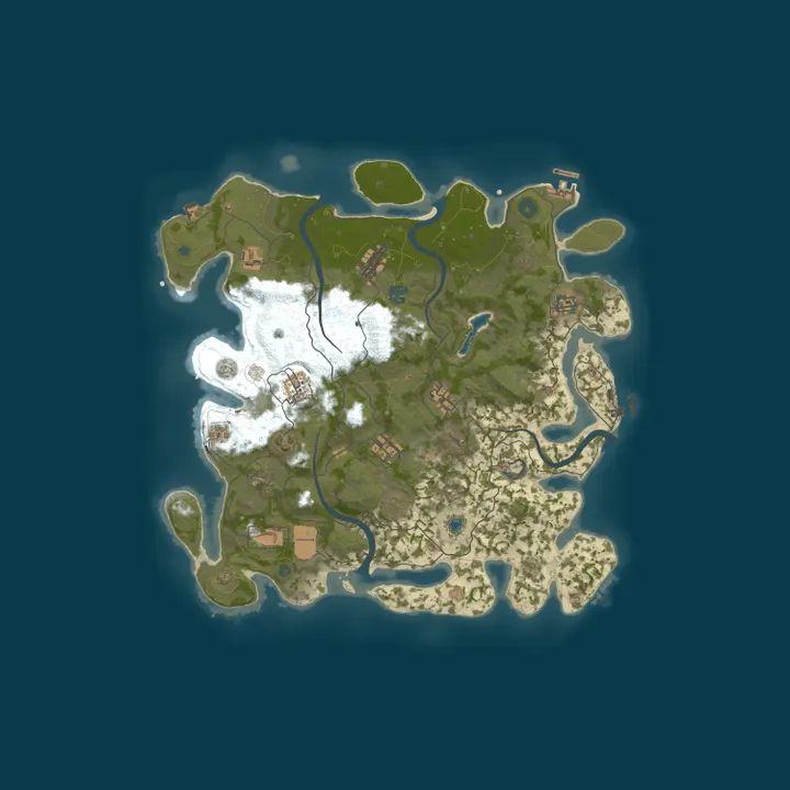 Map of Ridge Rust | 5x | Solo/Duo/Trio | Fast Smelt