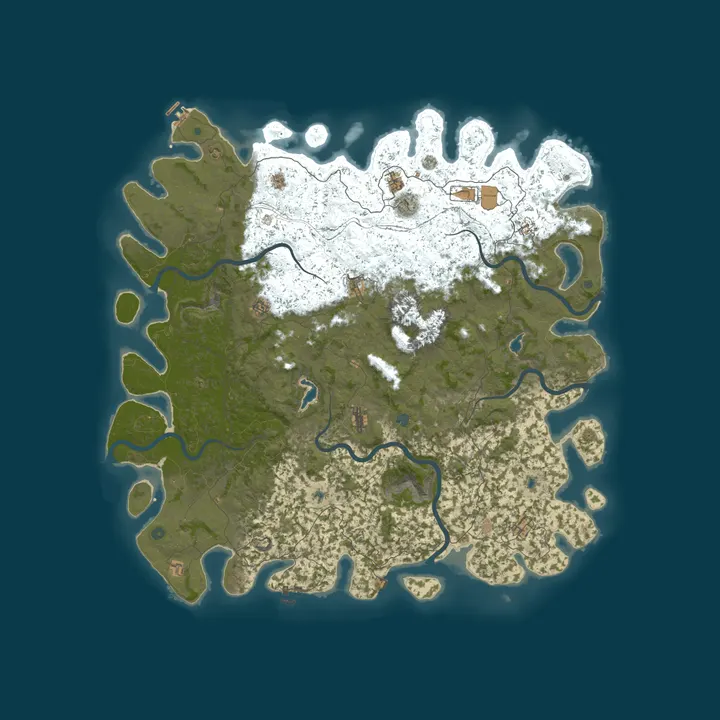 Map of Rustdeft Trio