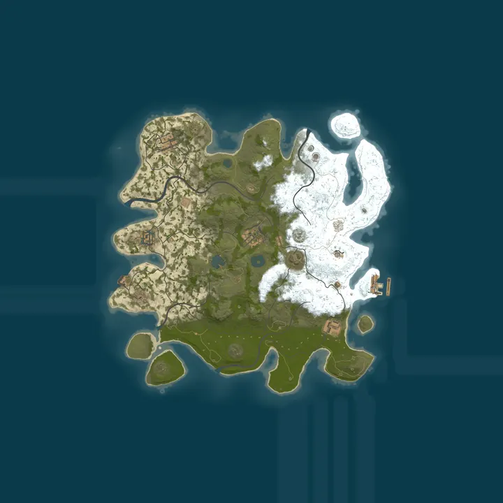 Map of DEDRUST X2 | Solo/Duo/Trio/Squad | TP | KITS
