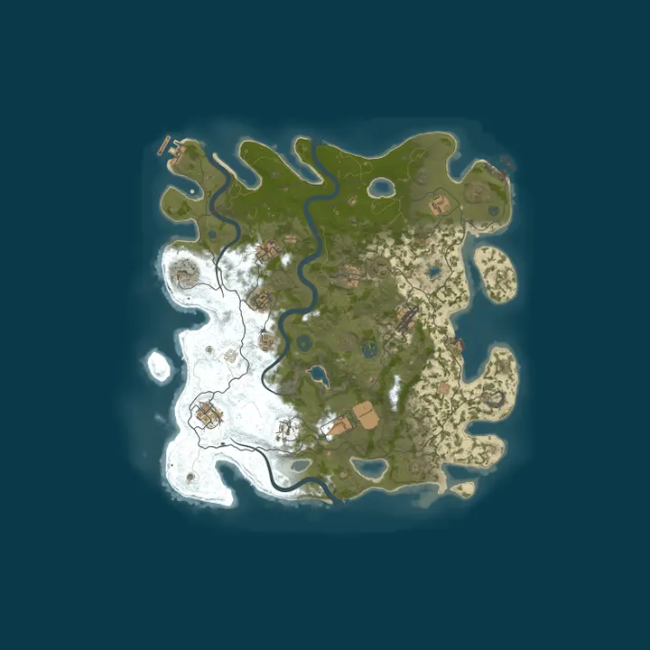 Map of ScrambleZAR PVE | Halloween Event Week #3