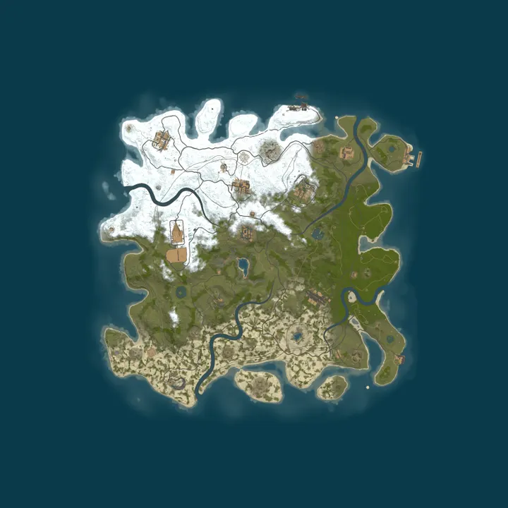 Map of The Last Oasis
