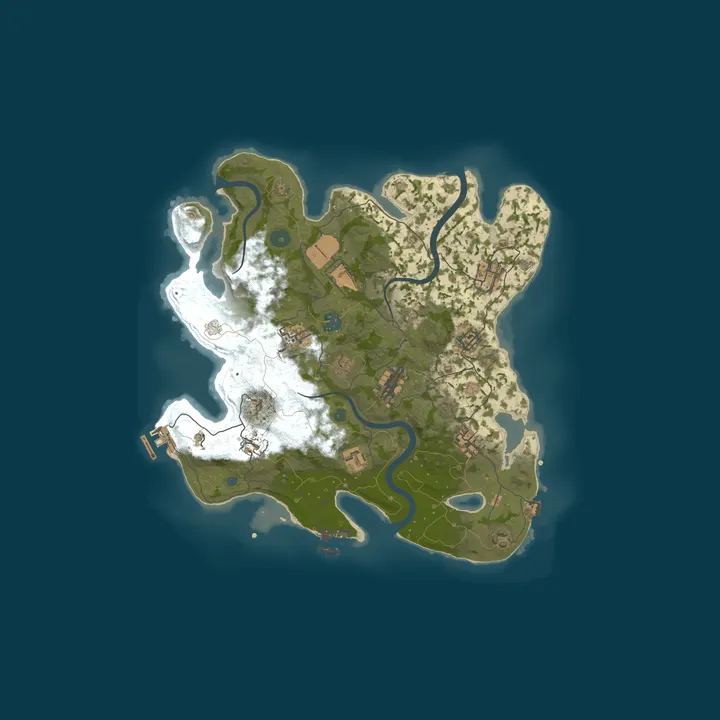 Map of Iran Luna Super PVE V.2 Beta