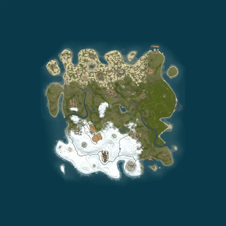 Map of Jtanium server