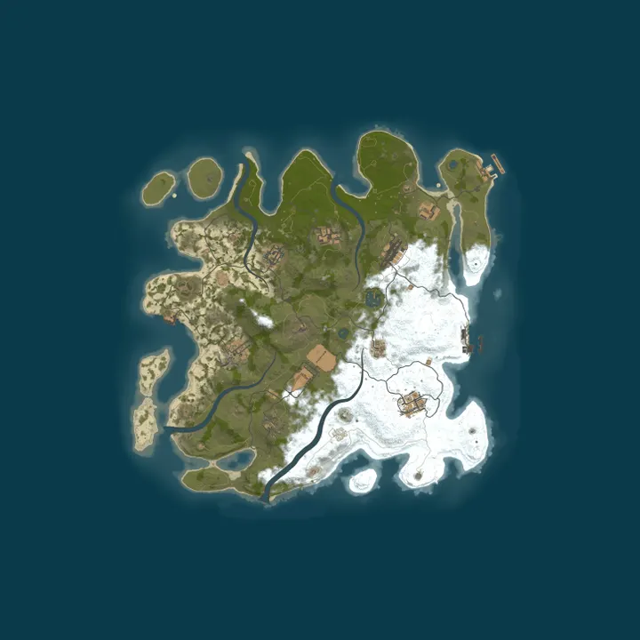 Map of Hazard's Island | Biweekly