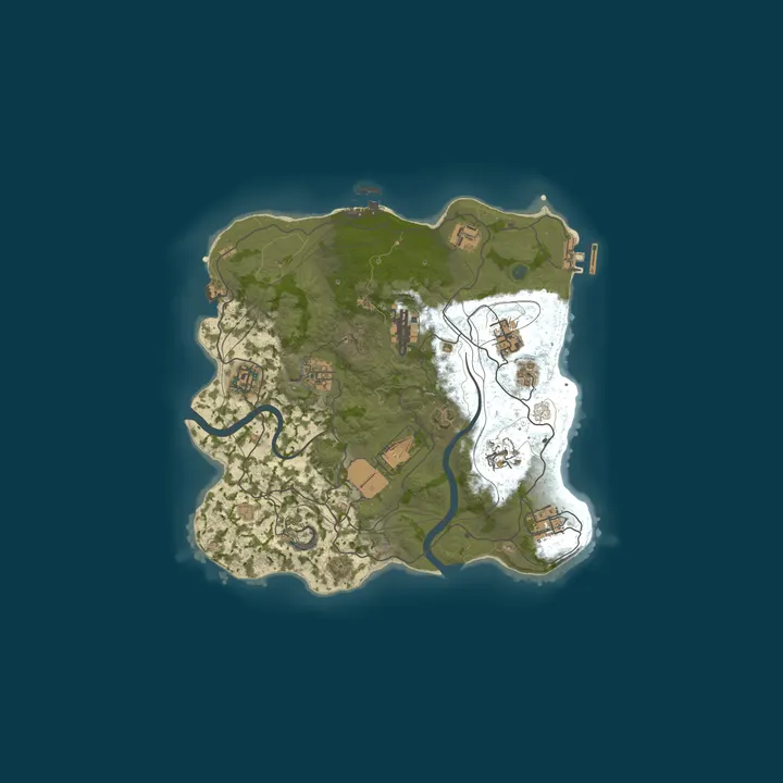 Map of [GUA] MODDED 2Х | SOLO | EU | MAP WIPE 27.10