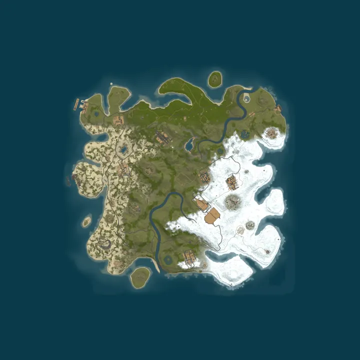Map of Rusteaner