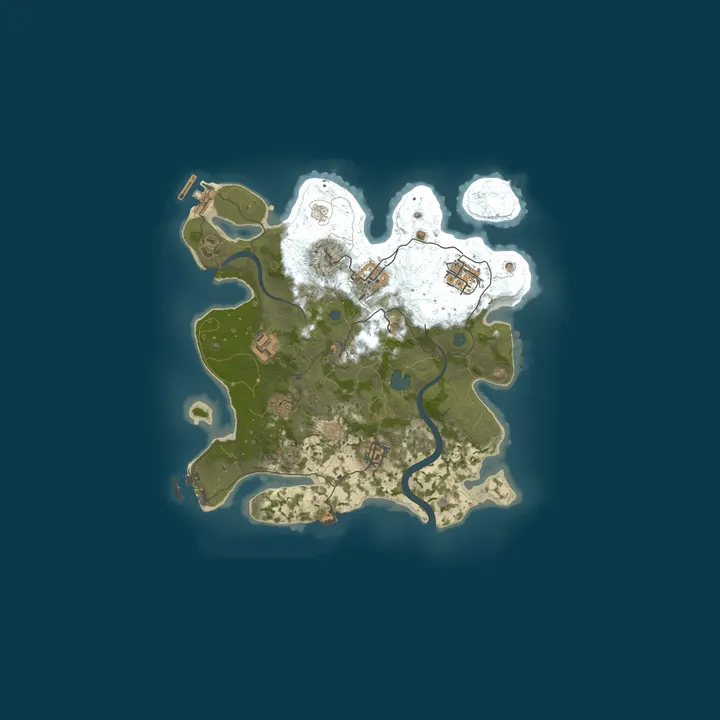 Map of Rusty Cage