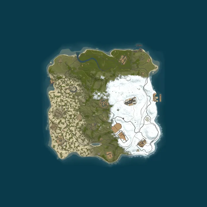 Map of WARBANDITS.GG BR 2X |Solo/Duo/Trio|X2 JUST FULLWIPED