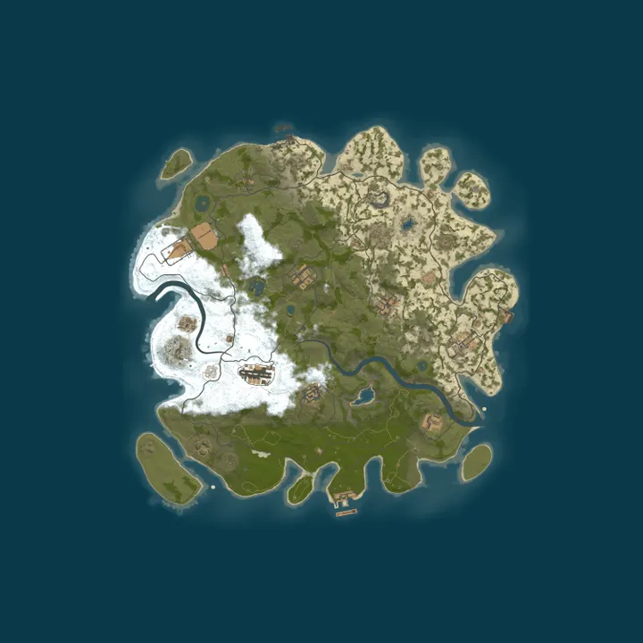 Map of NORTHERN LIGHTS 2X [Solo/Duo/Trio