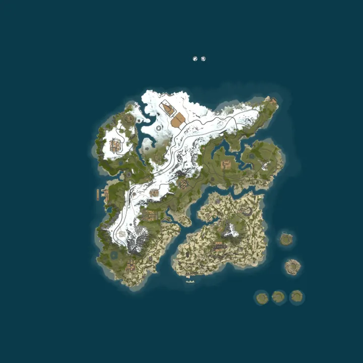 Map of Coconut Cove Pve